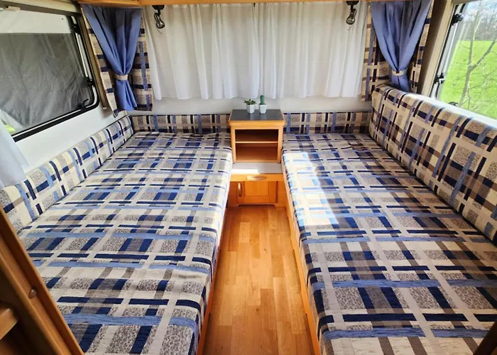 منتزه العطل Ruime Caravan Op Gezellige Minicamping