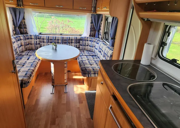 Ruime Caravan Op Gezellige Minicamping Parque de vacaciones